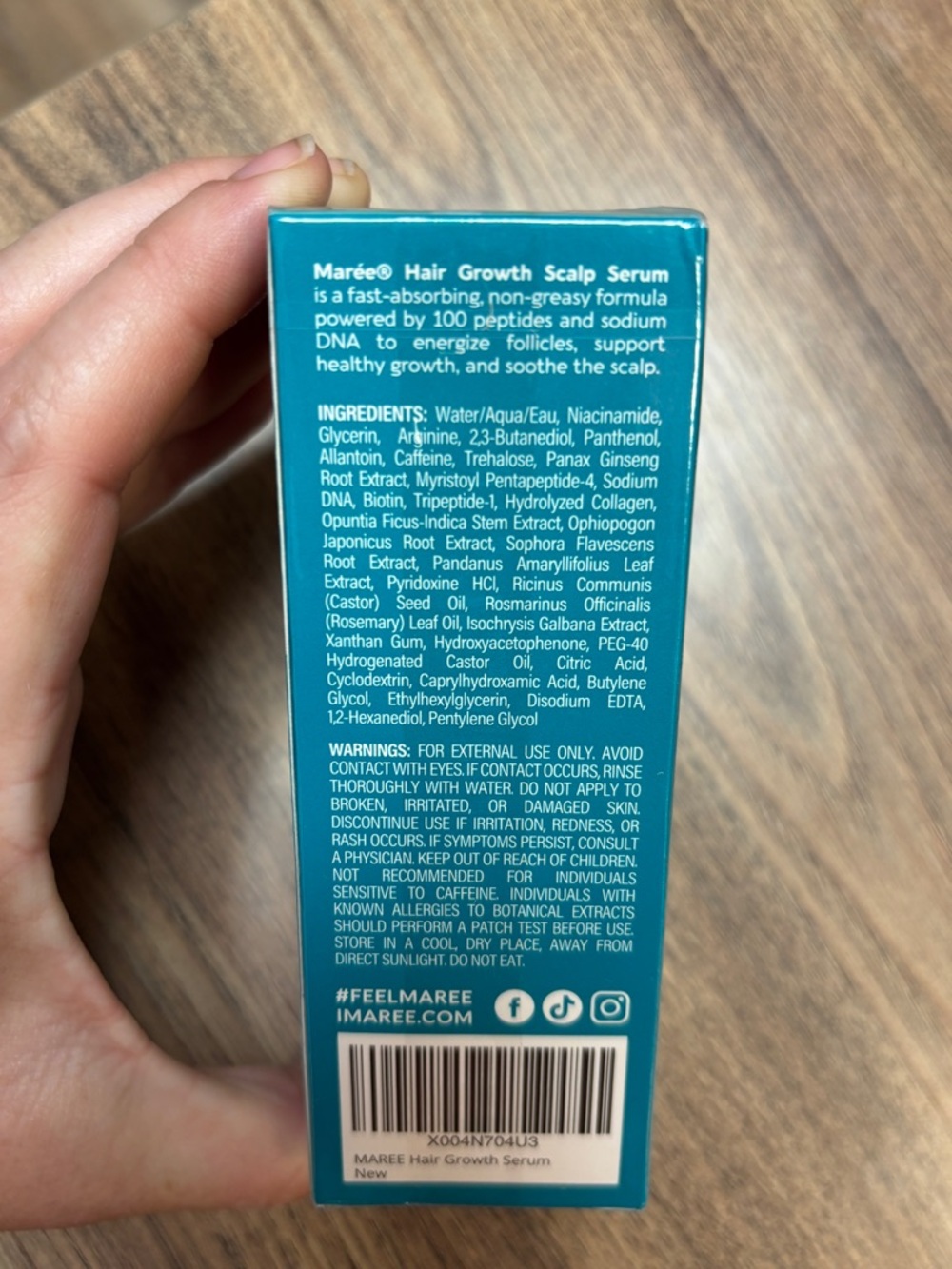 Maree Hair Growth Scalp Serum – New in Box - Picture 2 of 3